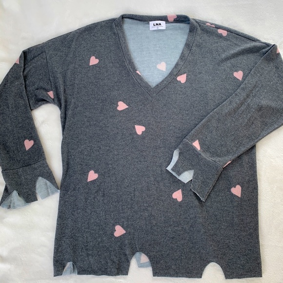 LNA V-neck Sweater - Picture 1 of 5